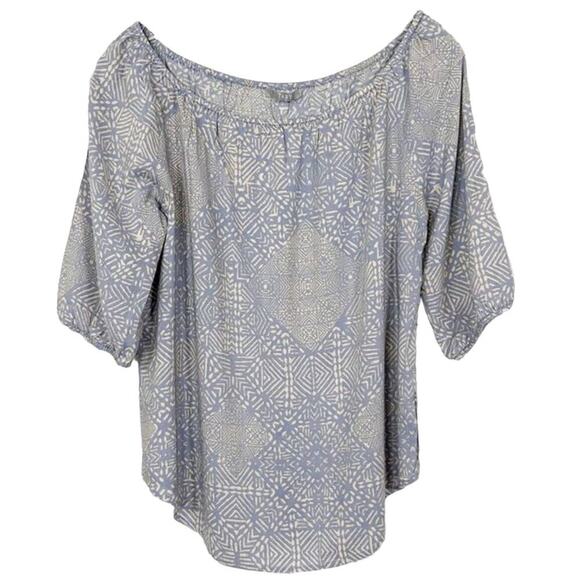 NEW Tart Calyse Stitch Fix Light Purple On or Off Shoulder Blouse Shirt Small - Picture 2 of 12